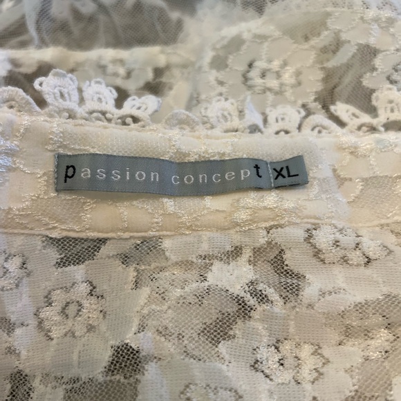 Passion Concept lace cover top size XL - Picture 3 of 6